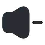Volume Low SVG Icon